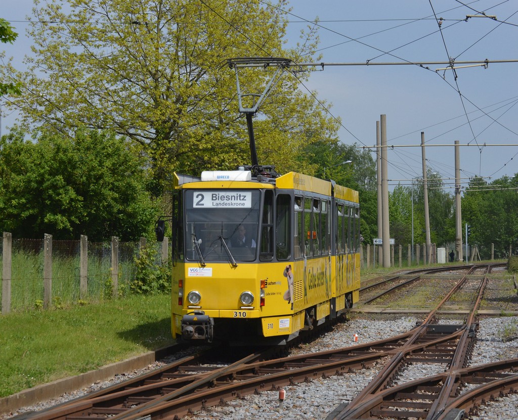 Görlitz, Tatra KT4DC Nr. 310