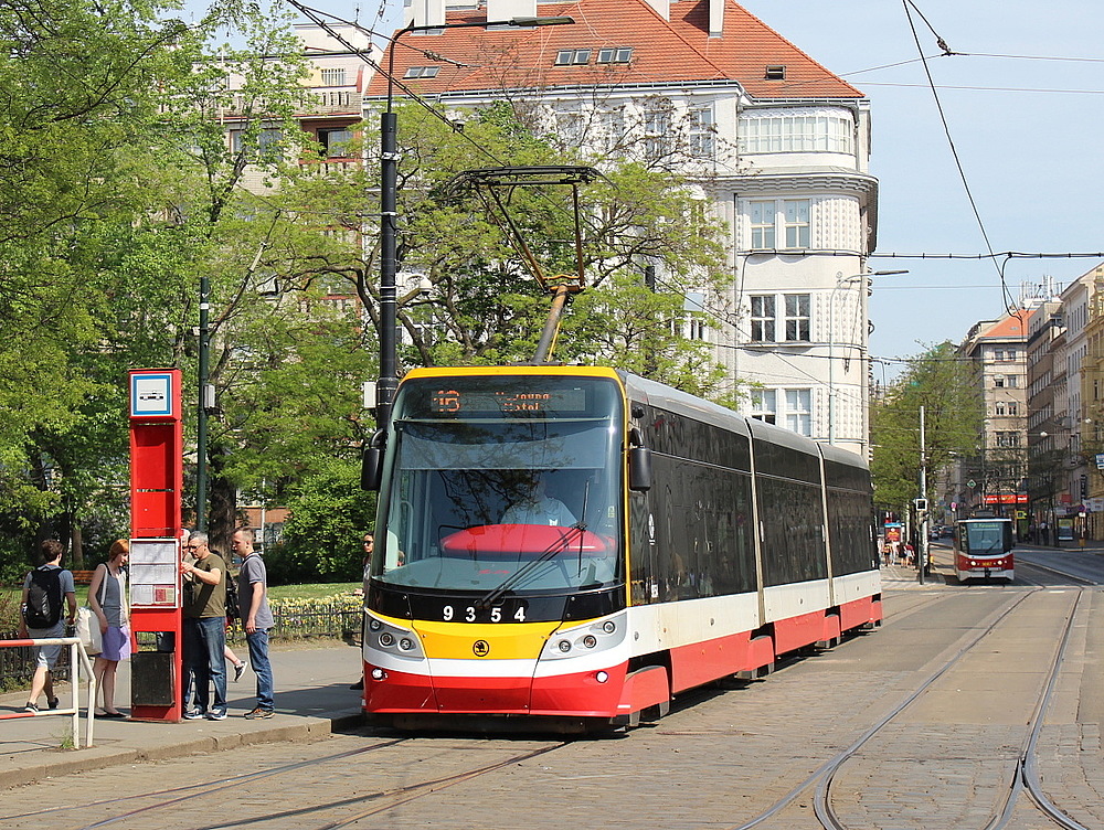 Прага, Škoda 15T4 ForCity Alfa Praha № 9354