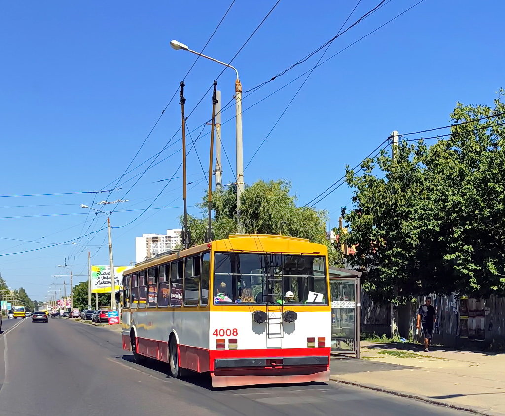 Odessa, Škoda 14TrM # 4008