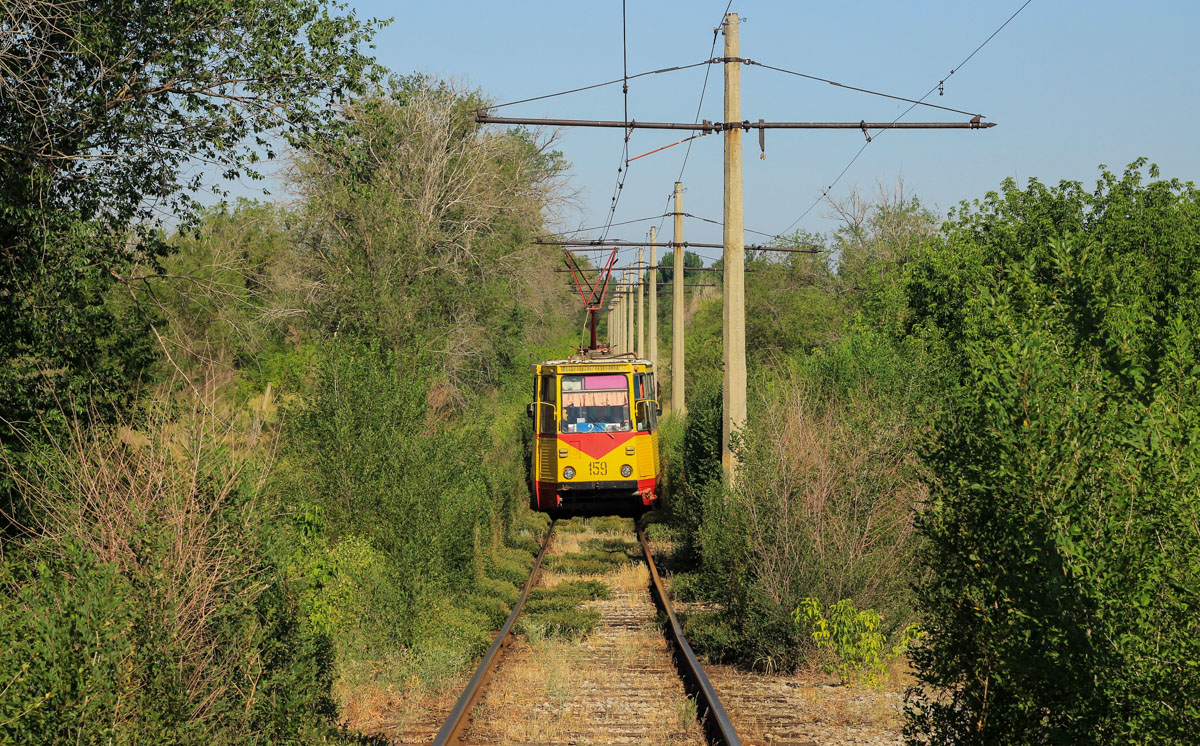 Волжский, 71-605 (КТМ-5М3) № 159; Волжский — Линия на ЗОС