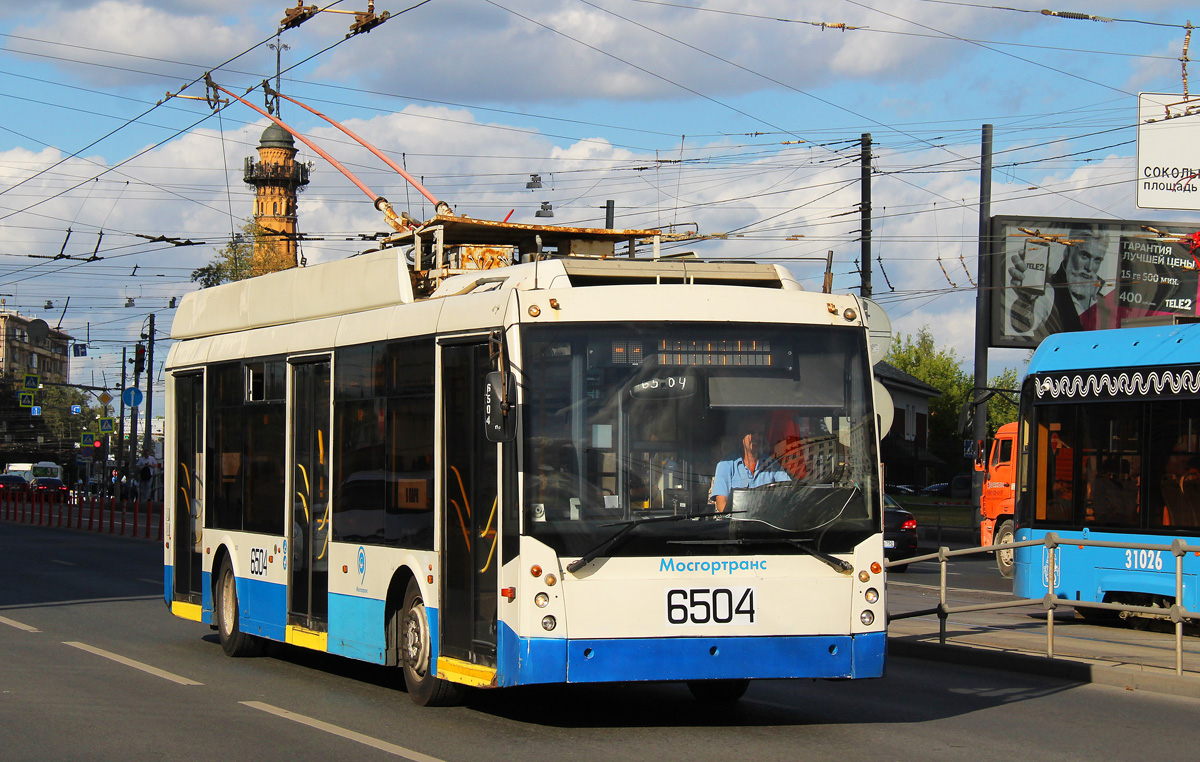 Москва, Тролза-5265.00 «Мегаполис» № 6504