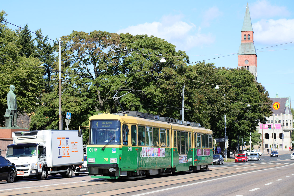 Хельсинки — Эспоо, Valmet MLNRV2 № 78