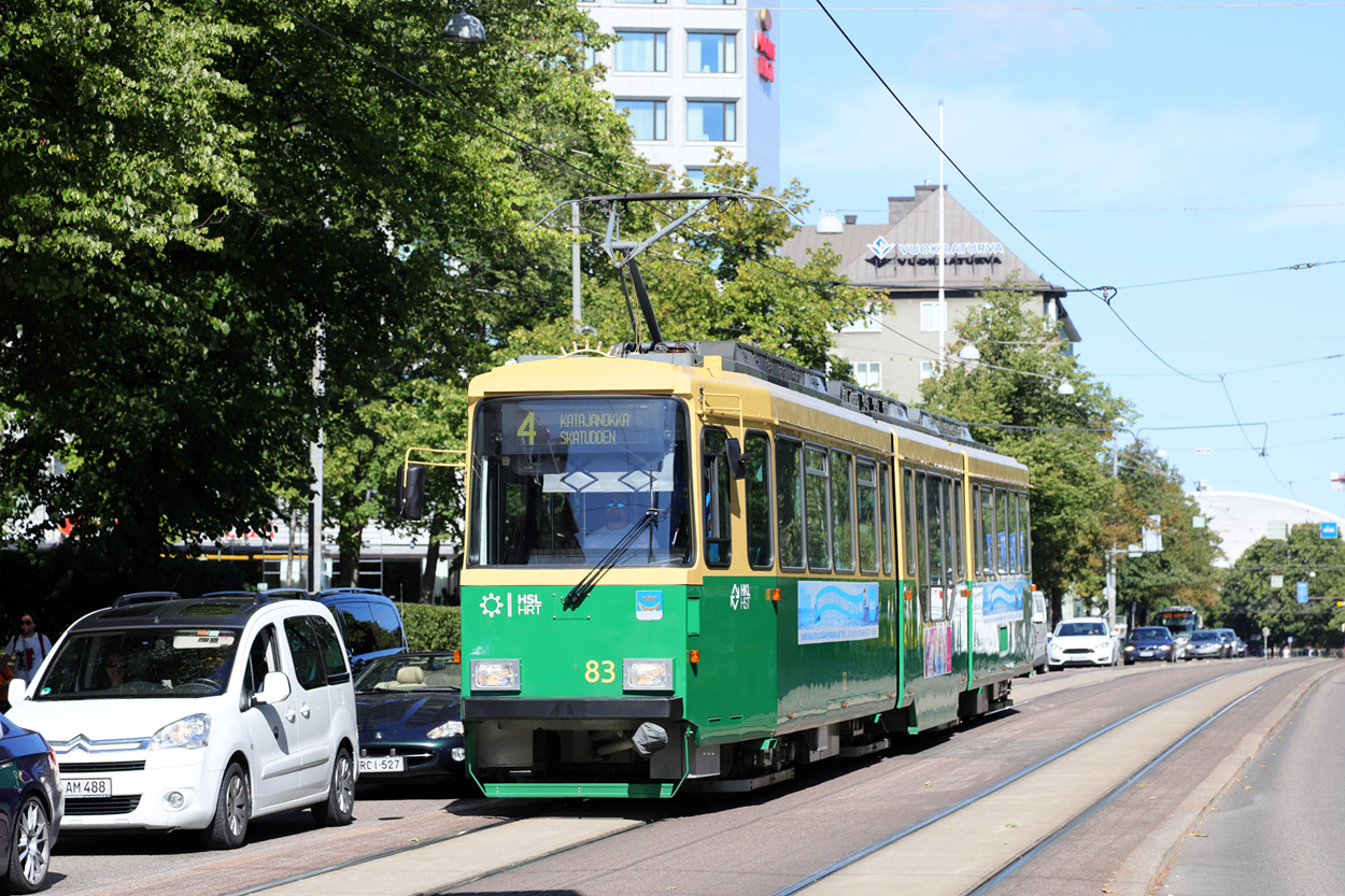 Хельсинки — Эспоо, Valmet MLNRV2 № 83