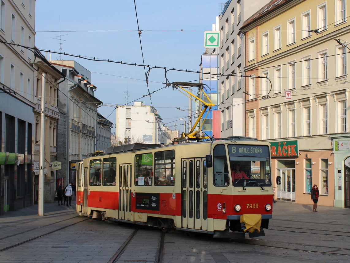 Bratislava, Tatra T6A5 č. 7933