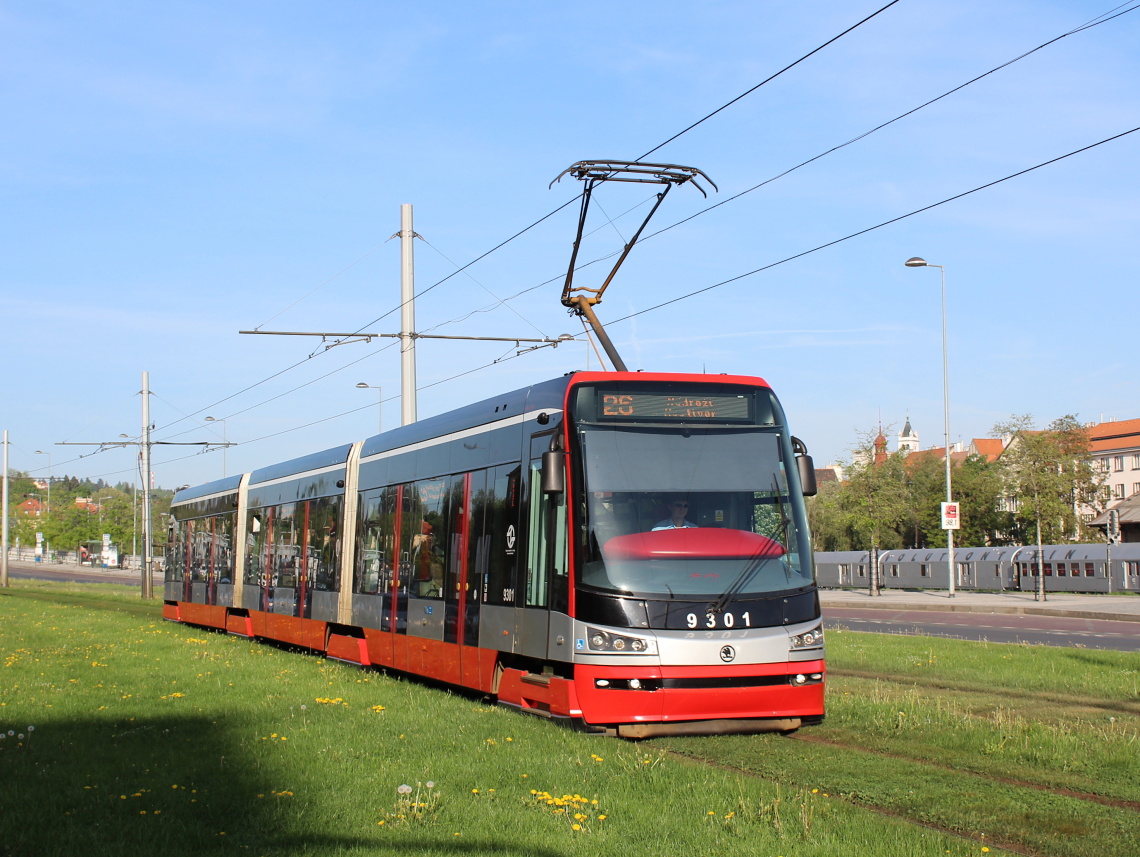 Прага, Škoda 15T3 ForCity Alfa Praha № 9301
