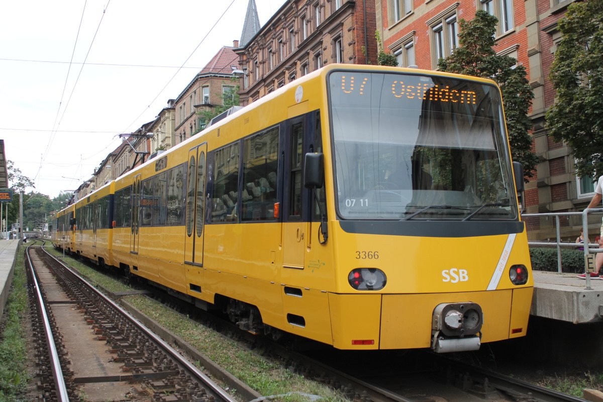 Штутгарт, Duewag DT8.11 № 3366