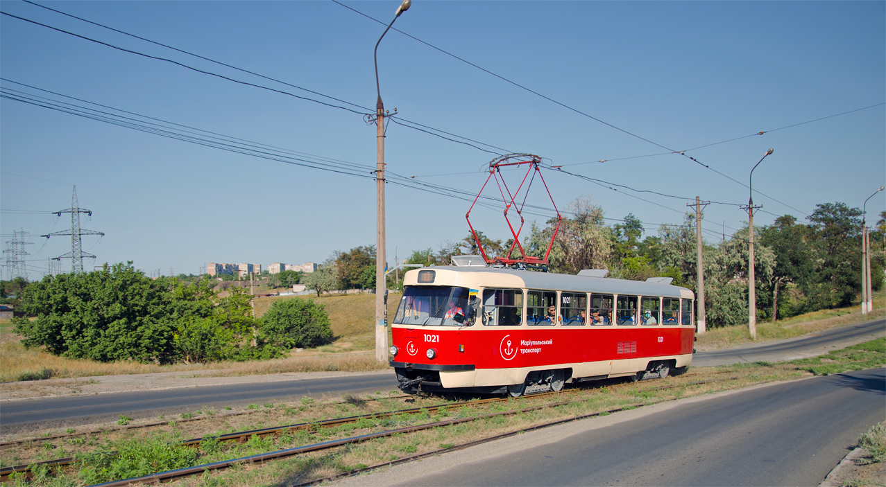 Мариуполь, Tatra T3SUCS № 1021