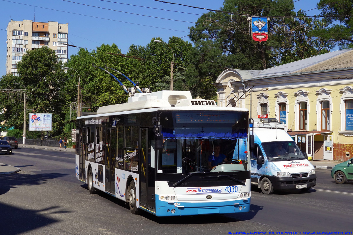 Крымский троллейбус, Богдан Т70110 № 4330 Крымский троллейбус, Богдан Т70110 № 4330