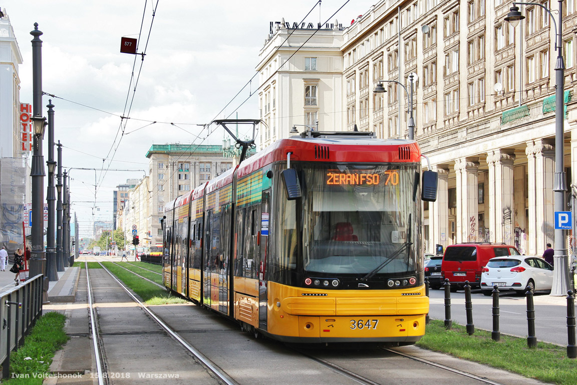 Варшава, PESA Jazz 128N № 3647