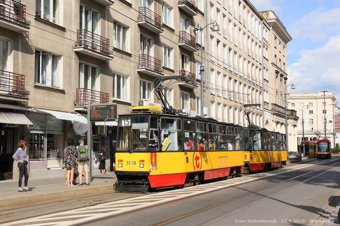 Варшава, Konstal 105Na № 1238