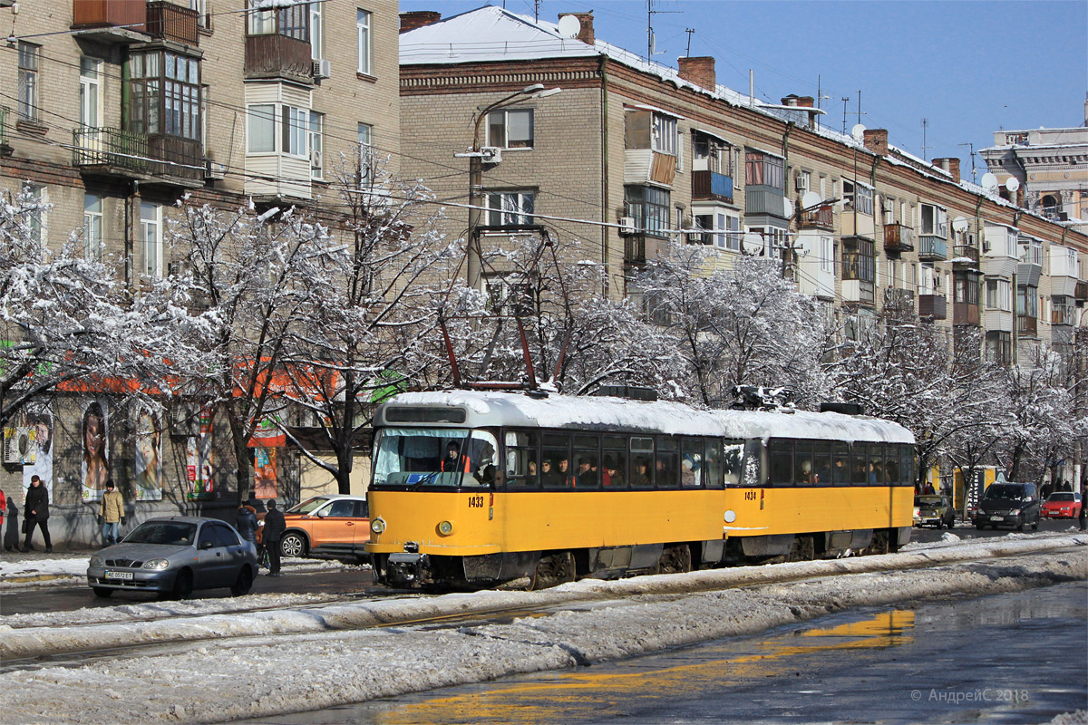 Днепр, Tatra T4D-MT № 1433