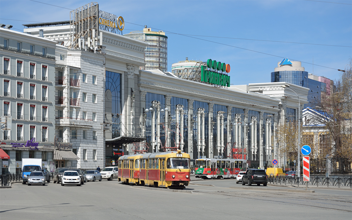 Екатеринбург, Tatra T3SU № 566