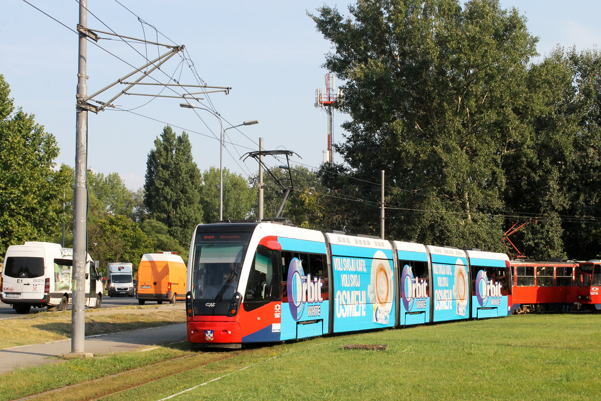 Белград, CAF Urbos 3 № 81507 (1507)