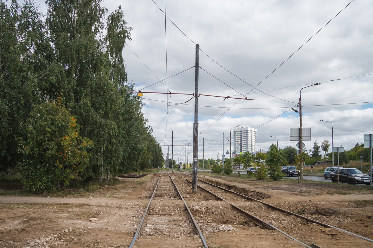 Казань — Линии ГЭТ [4] — Восток; Казань — Реконструкции трамвайных линий