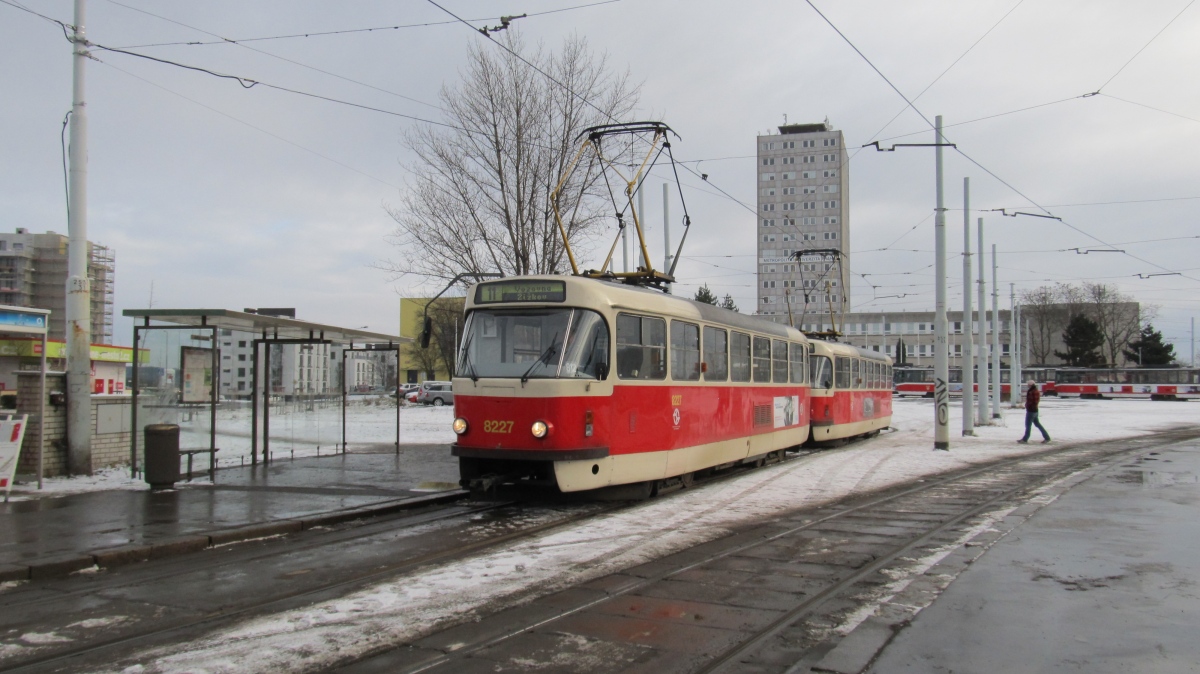 Прага, Tatra T3R.P № 8227