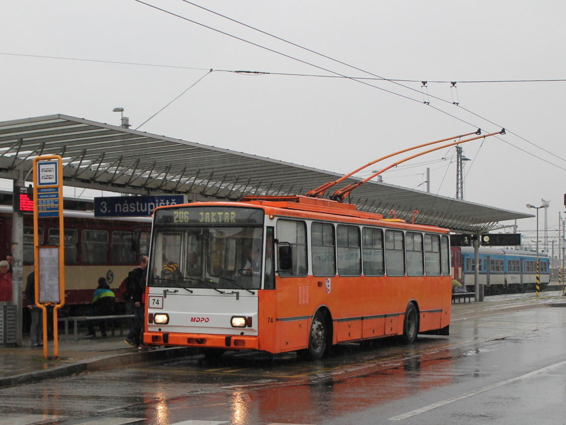 Опава, Škoda 14Tr17/6M № 74