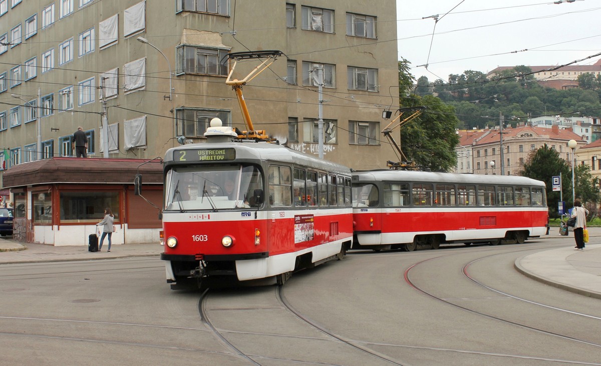 Brno, Tatra T3R.PV č. 1603