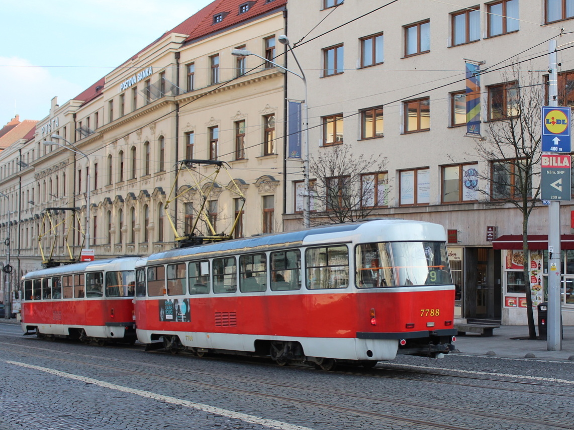 Братислава, Tatra T3P № 7788