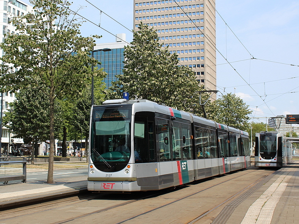 Роттердам, Alstom Citadis 302 № 2127