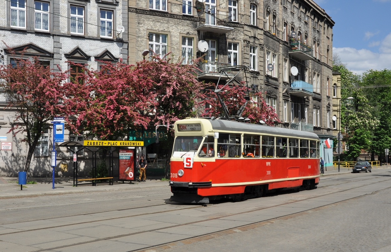 Верхнесилезская агломерация, Konstal 13N № 308