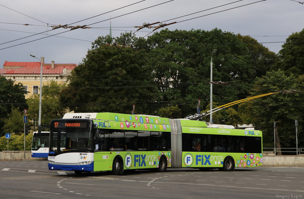 Рига, Škoda 27Tr Solaris III № 27210