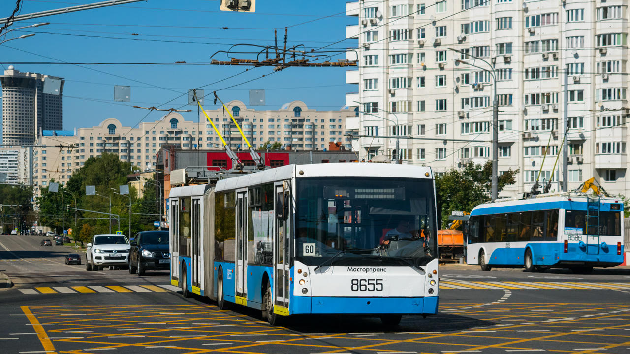 Москва, Тролза-6206.00 «Мегаполис» № 8655