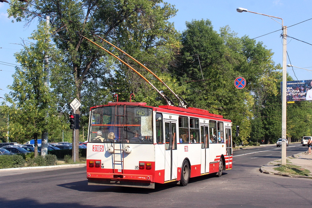 Харьков, Škoda 14Tr17/6M № 3105