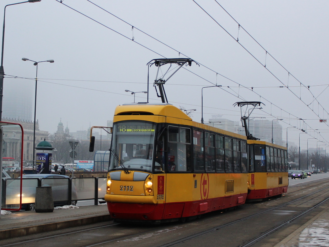 Варшава, Konstal 105N2k/2000 № 2112