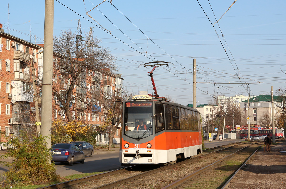 Krasnodar, 71-605ТН (КТМ-5М3Р8) č. 511