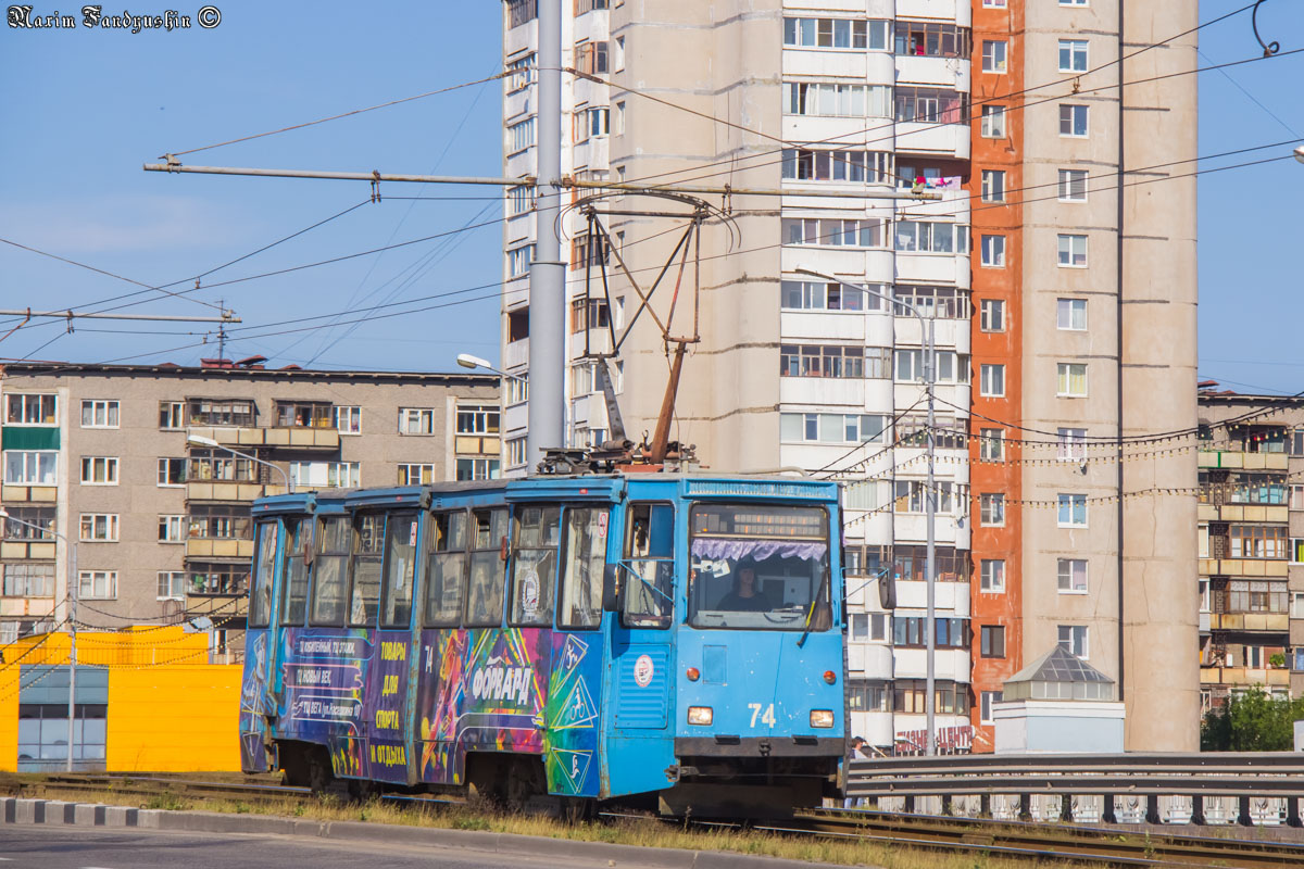 Череповец, 71-605 (КТМ-5М3) № 74