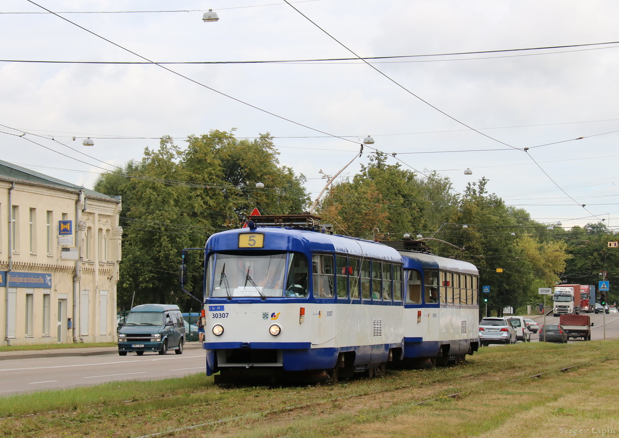 Riga, Tatra T3A N°. 30307