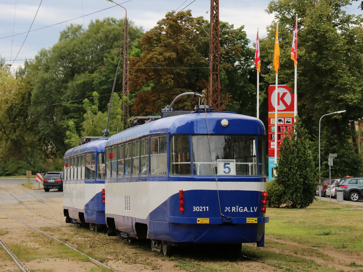 Рига, Tatra T3A № 30211