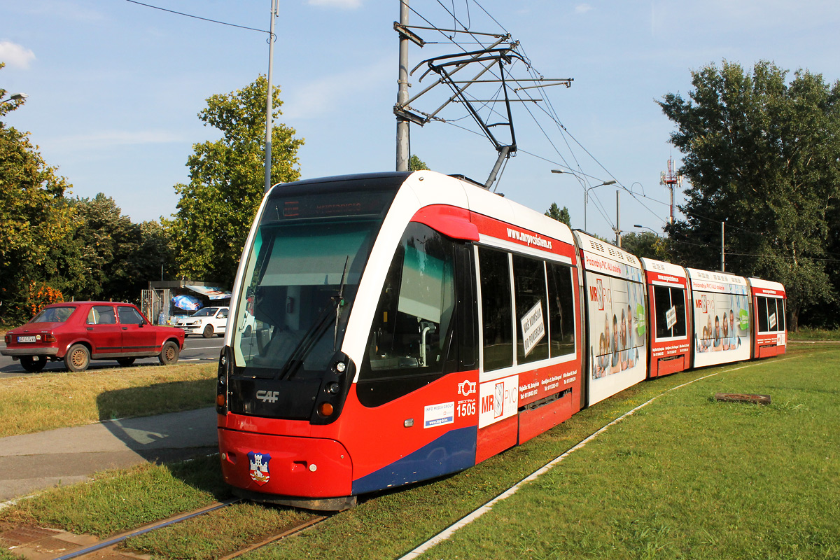 贝尔格莱德, CAF Urbos 3 # 81505 (1505)