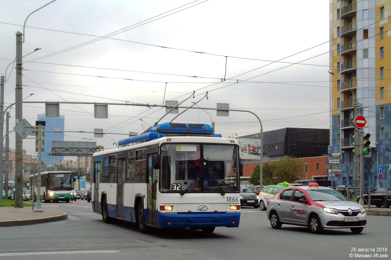 Санкт-Петербург, БТЗ-52768Т № 1866
