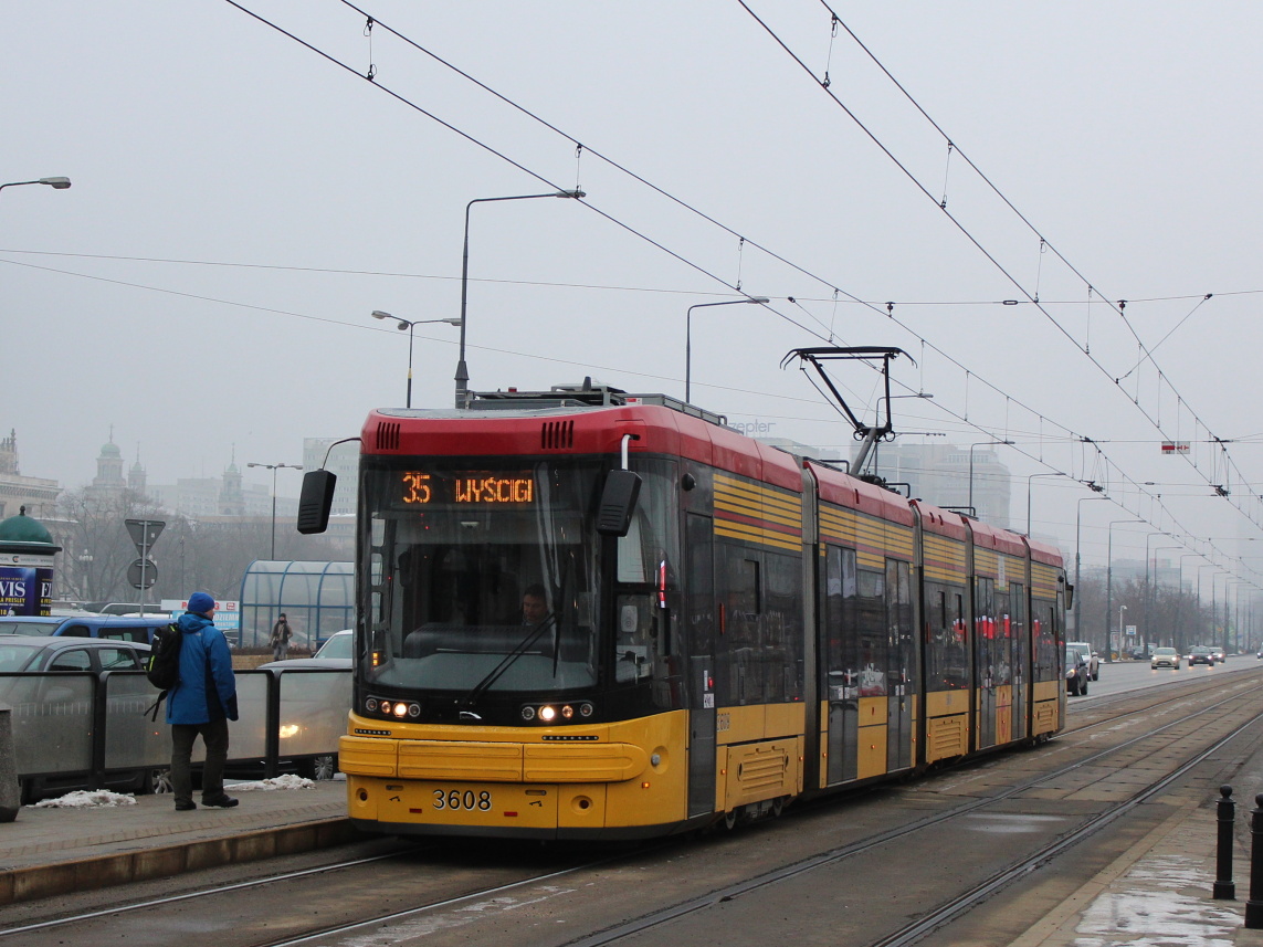 Варшава, PESA Jazz 128N № 3608