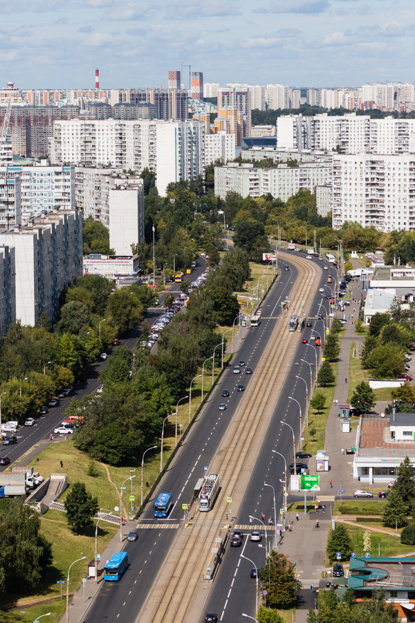 Москва — Виды с высоты; Москва — Трамвайные линии: СЗАО