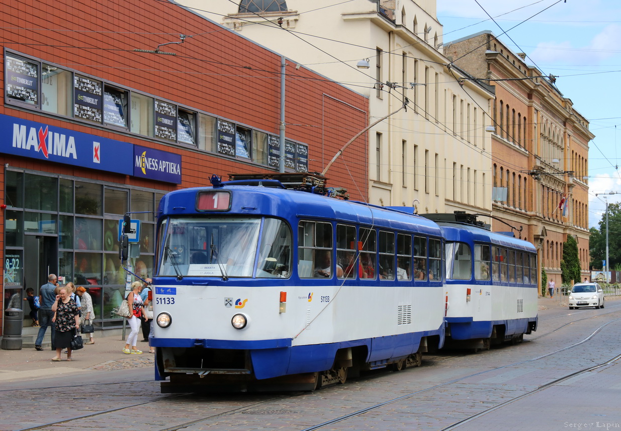 Рига, Tatra T3A № 51133