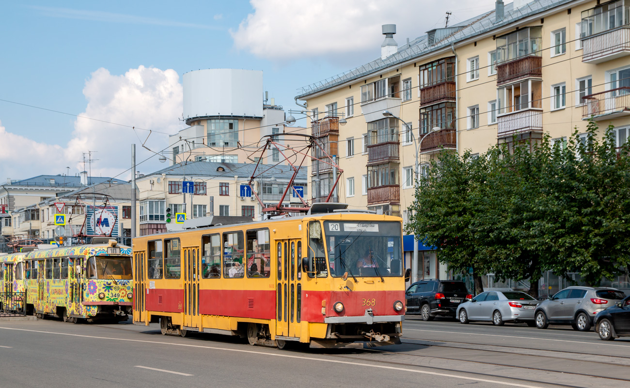 Екатеринбург, Tatra T6B5SU № 368