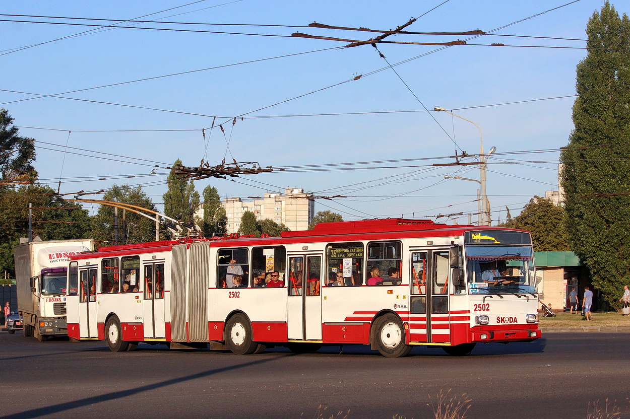 Харьков, Škoda 15Tr13/6M № 2502