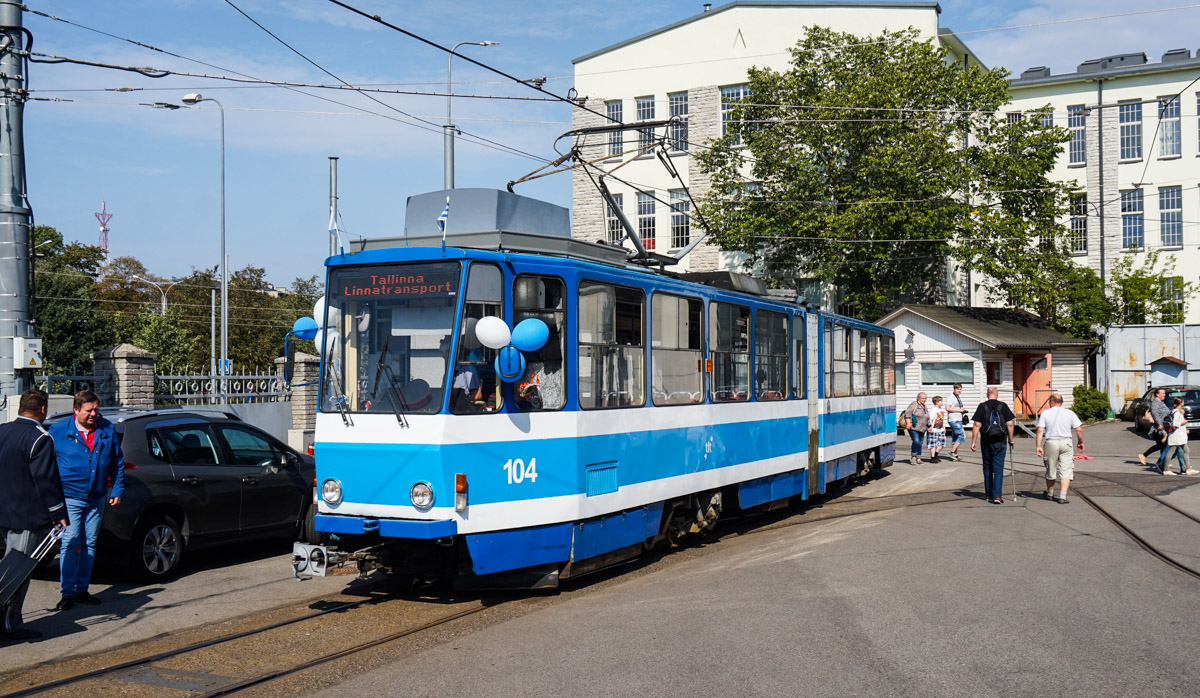 Таллин, Tatra KT4SU № 104
