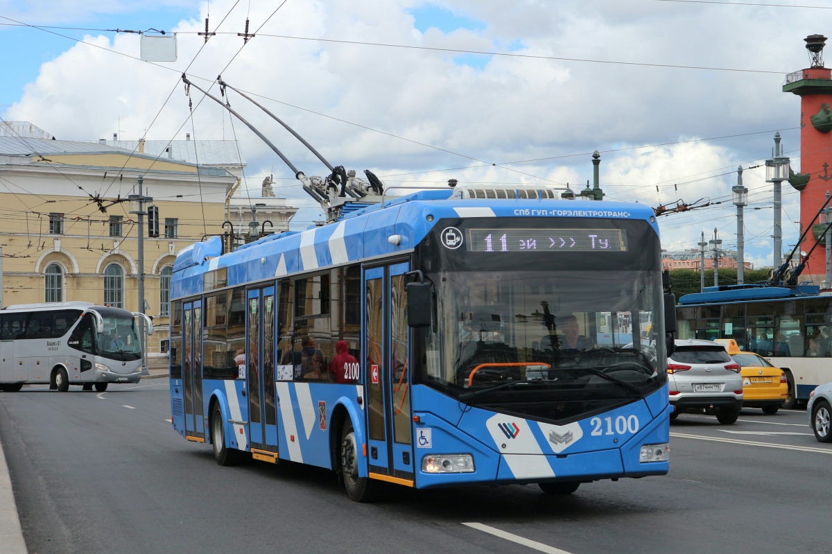 Санкт-Петербург, БКМ 32100D № 2100