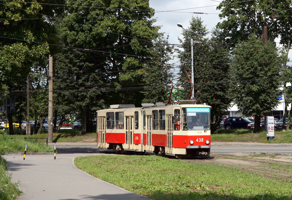 Калининград, Tatra KT4SU № 438