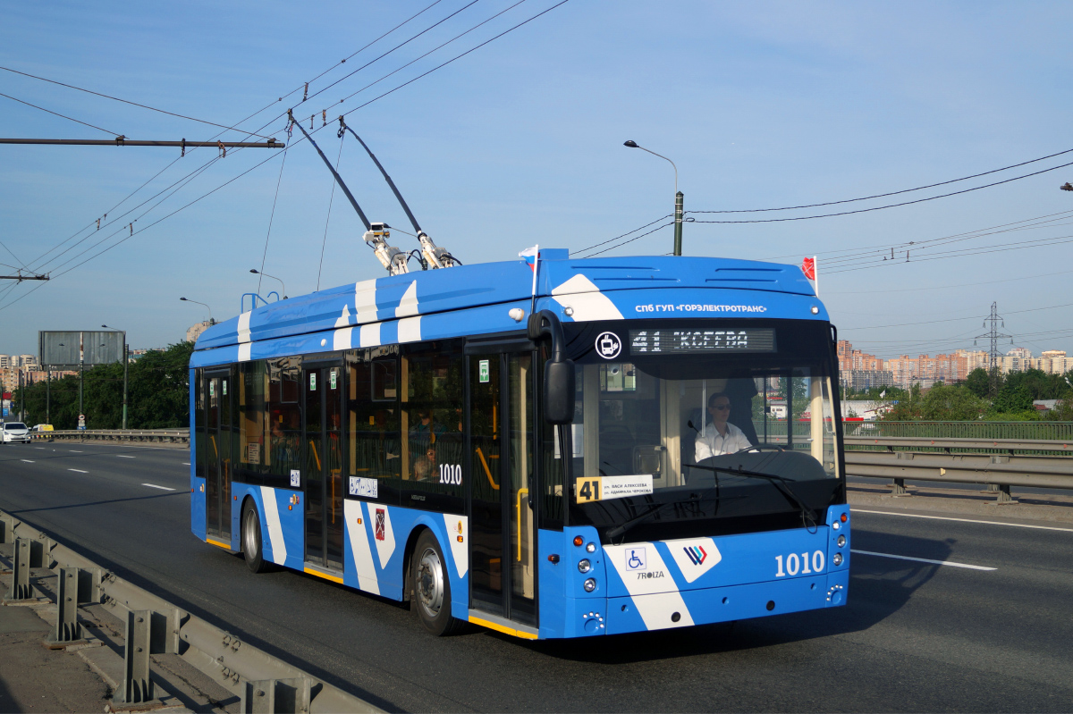 Санкт-Петербург, Тролза-5265.08 «Мегаполис» № 1010