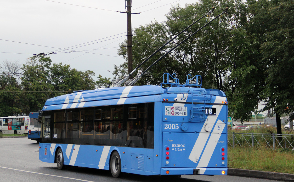 Санкт-Петербург, Тролза-5265.08 «Мегаполис» № 2005
