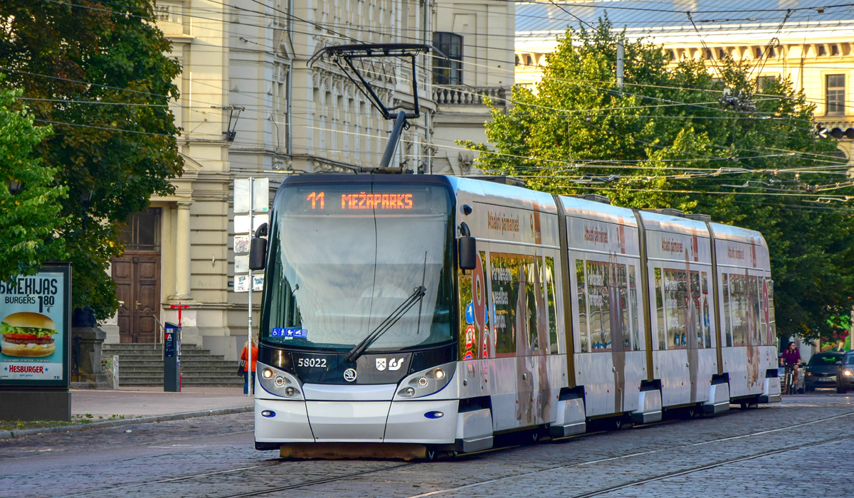 Рига, Škoda 15T1 ForCity Alfa Riga № 58022