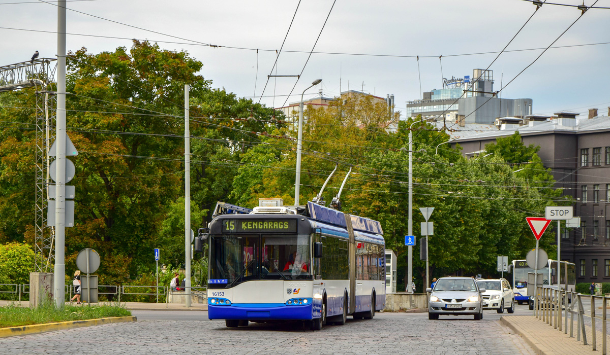 Рига, Solaris Trollino II 18 Ganz № 16153