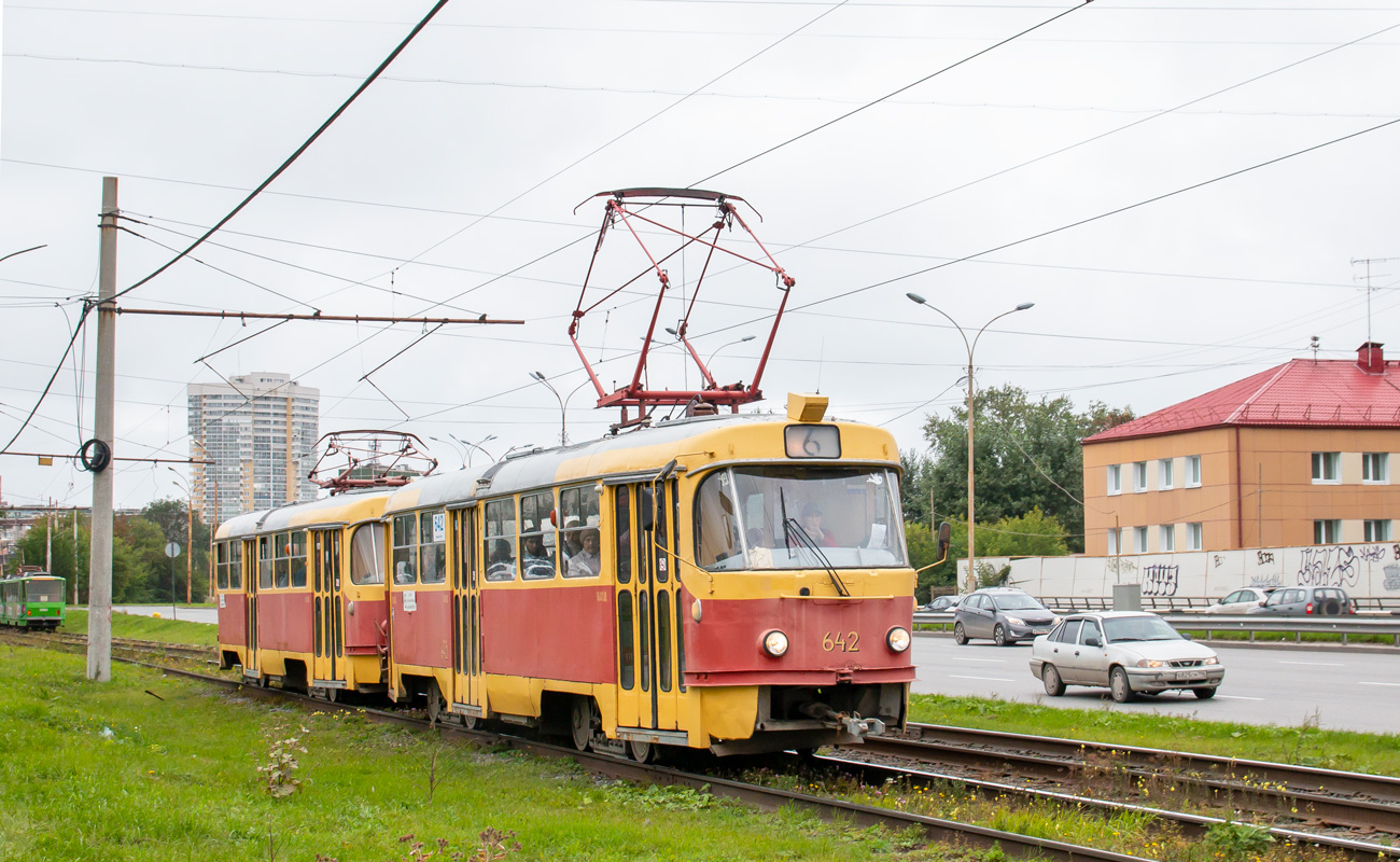 Екатеринбург, Tatra T3SU № 642