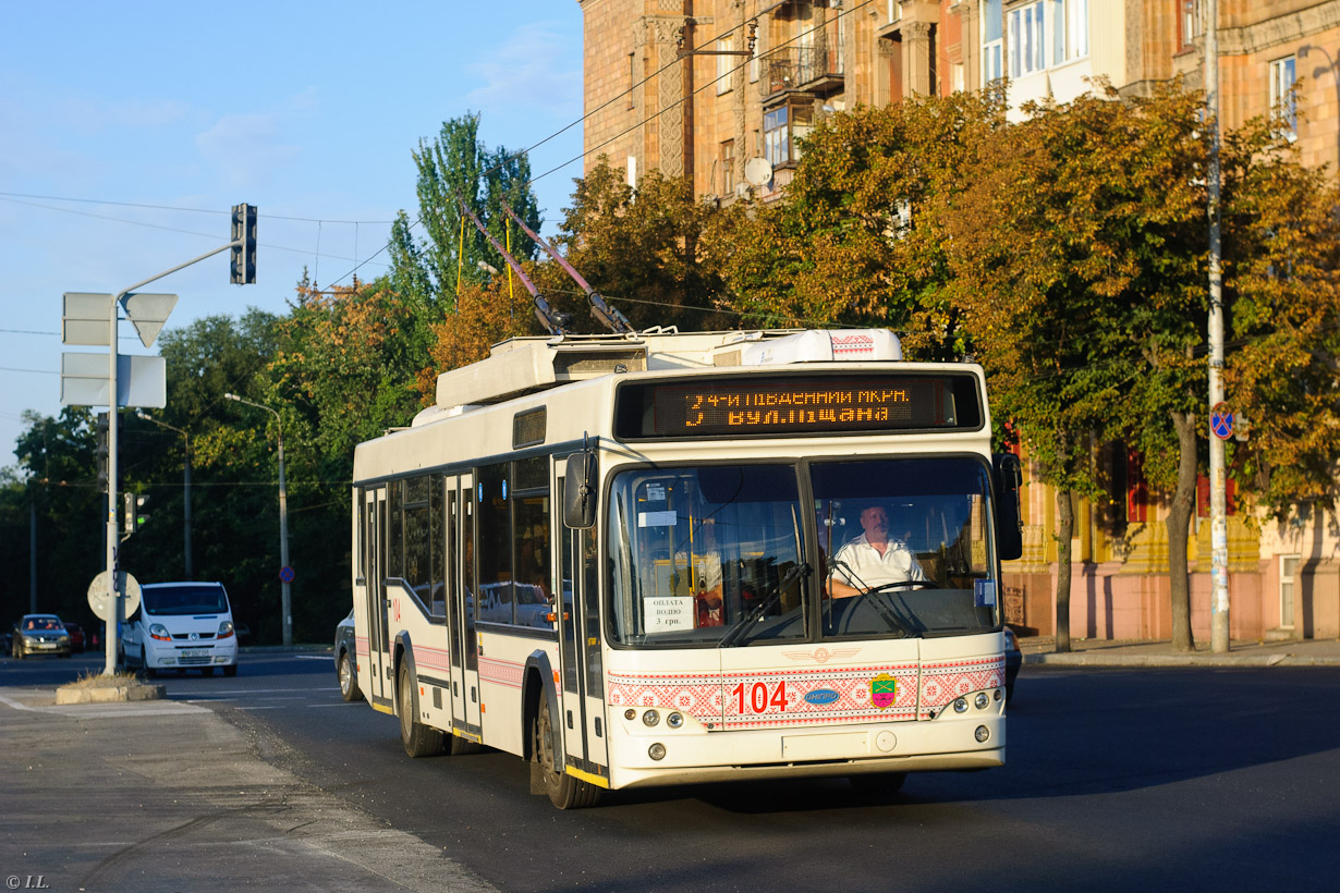 Запорожье, Дніпро Т103 № 104 Запорожье, Дніпро Т103 № 104