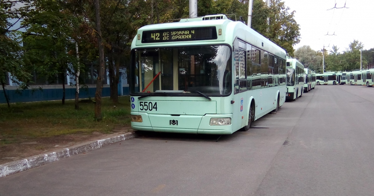 Минск, БКМ 321 № 5504