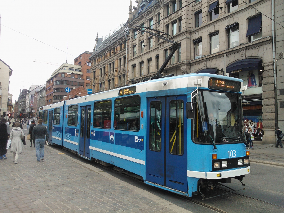 Осло, Duewag SL 79/I № 103 Осло, Duewag SL 79/I № 103